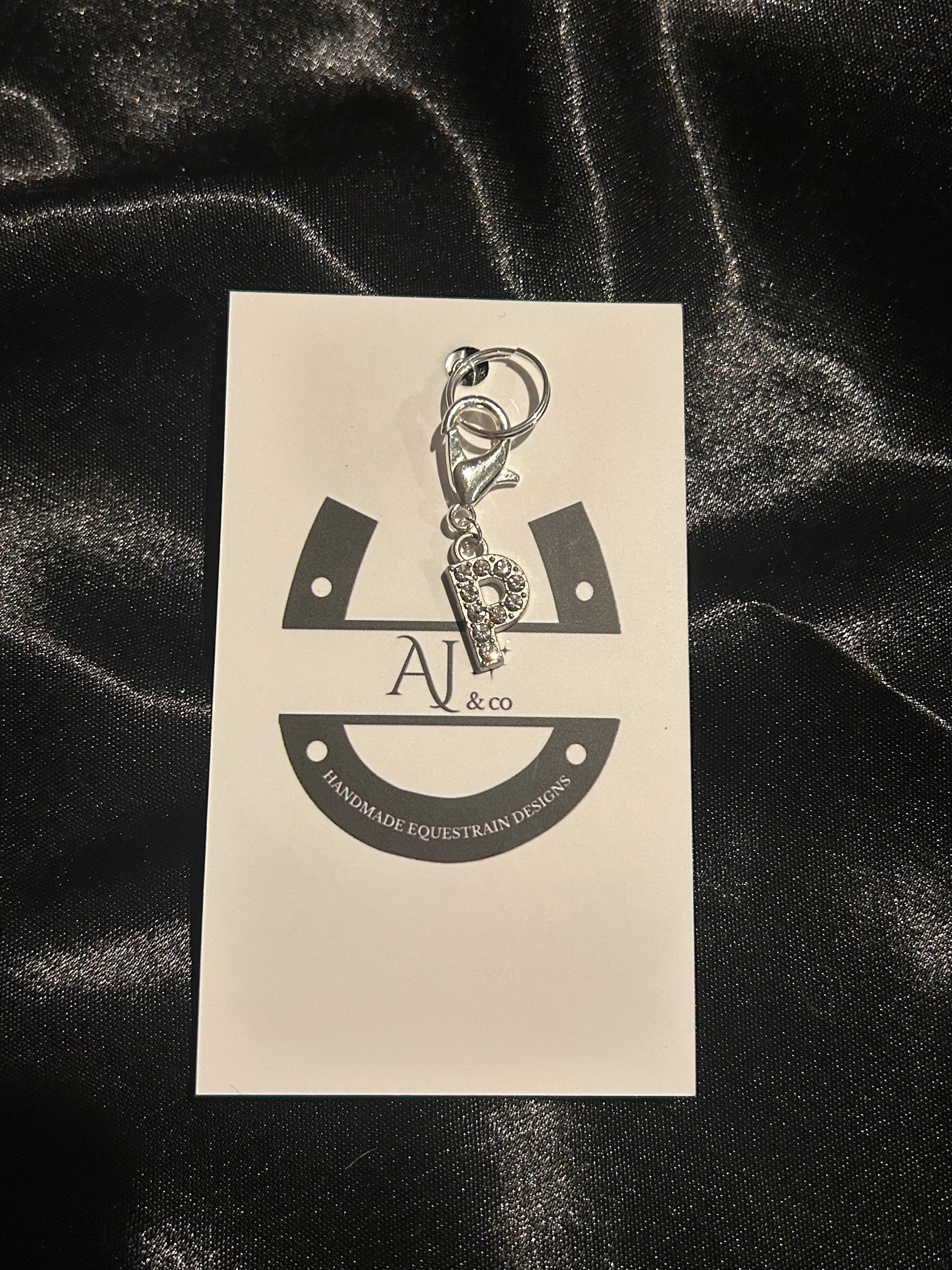AJ &amp; co. Letter Bridle Charms
