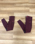 Kids Elation Red Label Burgundy KP Breech - size 12
