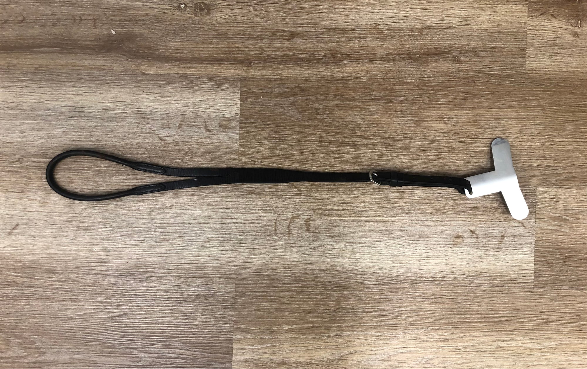 Fine Used Pony Crupper - Brown leather