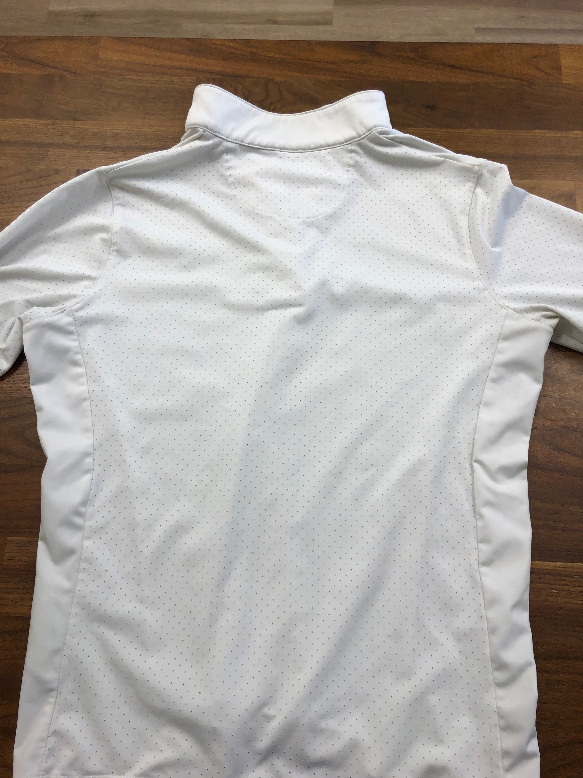 Elation Platinum Perforated Show Shirt - Kids XL