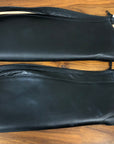 Petrie Black Leather 1/2 Chaps - L47 W40