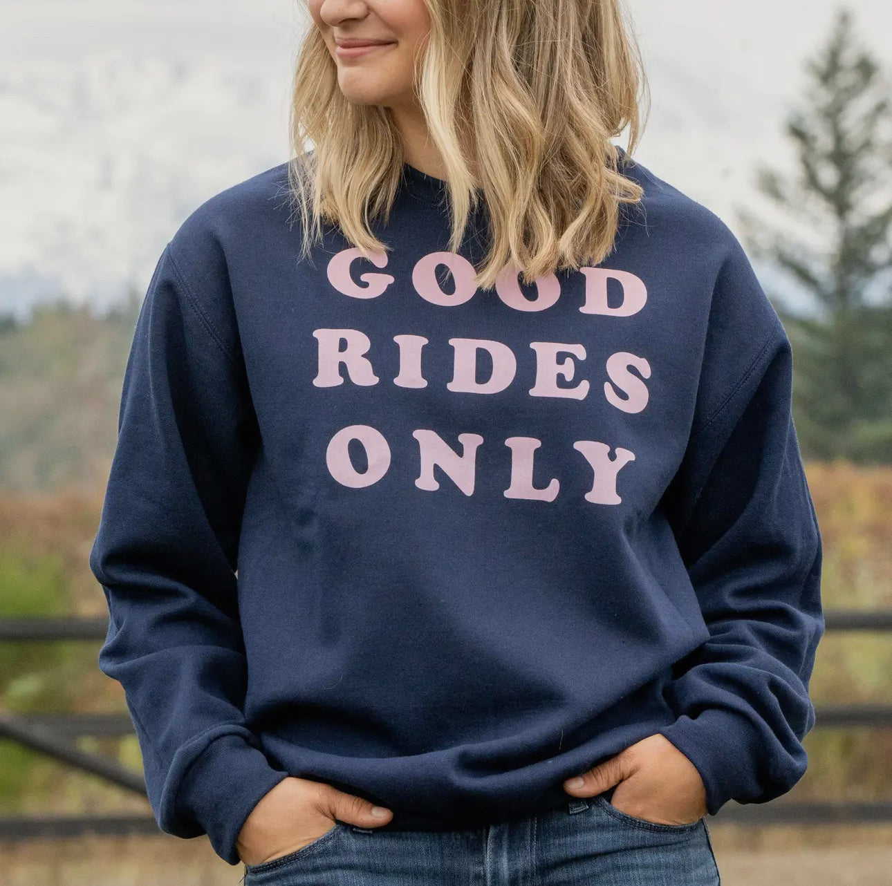 Dapple Bay ‘Good Rides Only’ Crew Neck