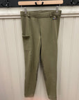 Kids Kerrits Olive Green KP Winter Tights - Horse & Hound Tack Shop 