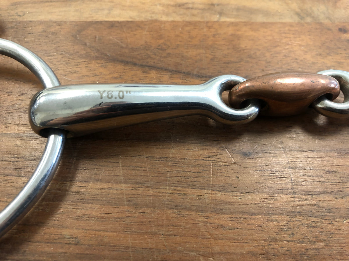 NWT* Shires Gag Bit with Lozenge - 6”