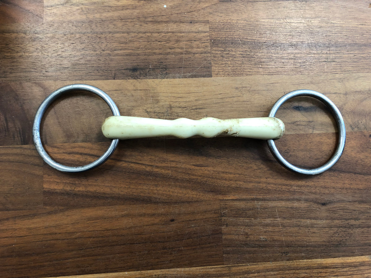 Happy Mouth Shaped Mullen Mouth Loose Ring Bit - 5”