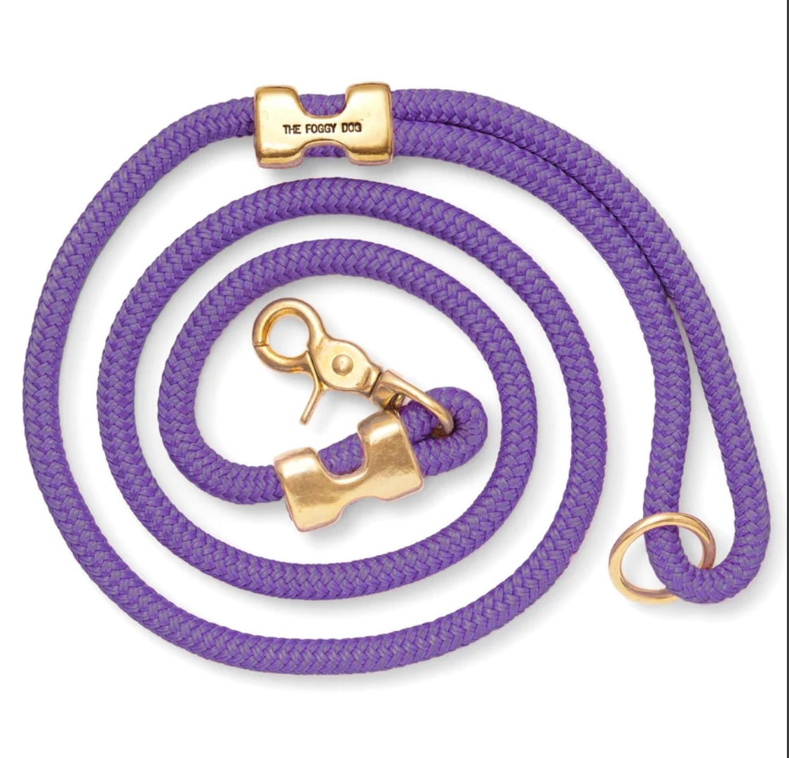 The Foggy Dog Marine Rope Leash - Main Image