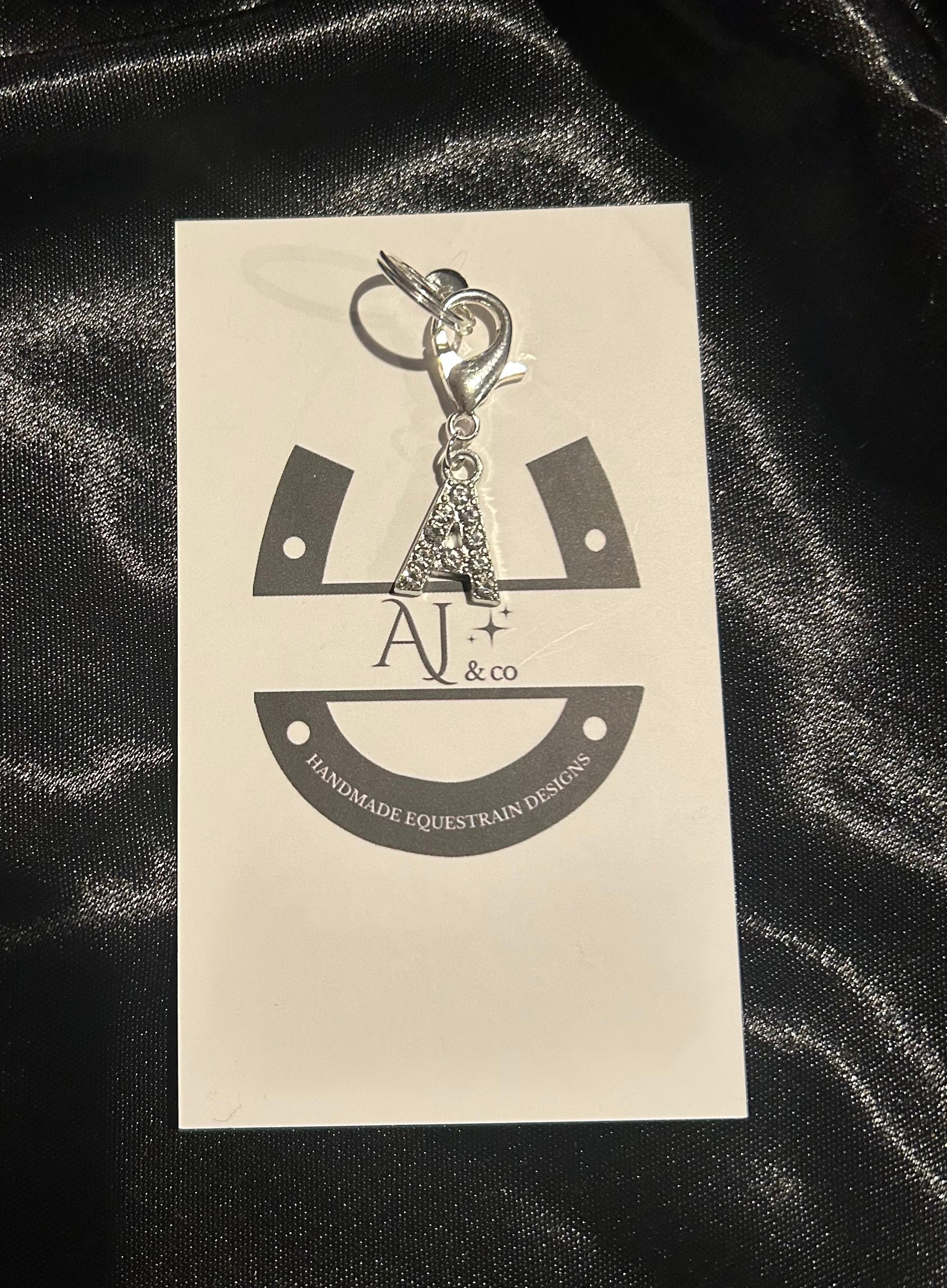 AJ &amp; co. Letter Bridle Charms