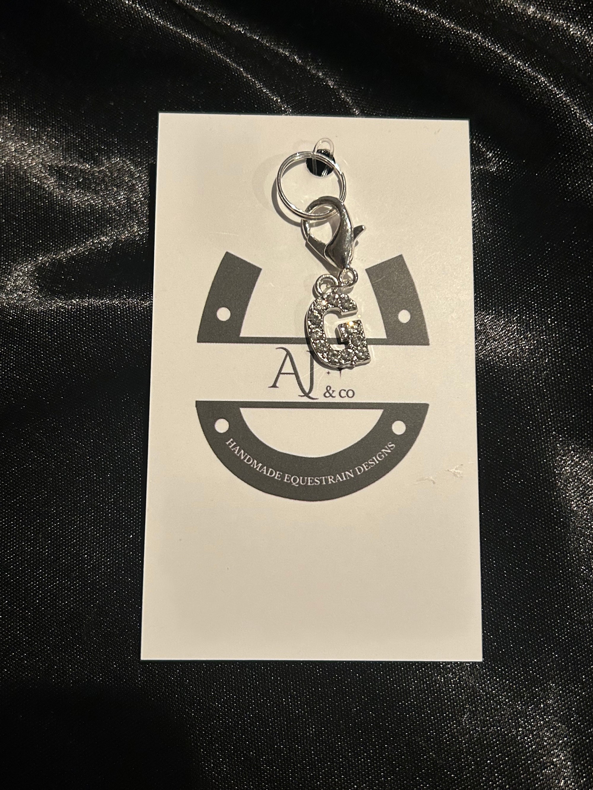 AJ &amp; co. Letter Bridle Charms