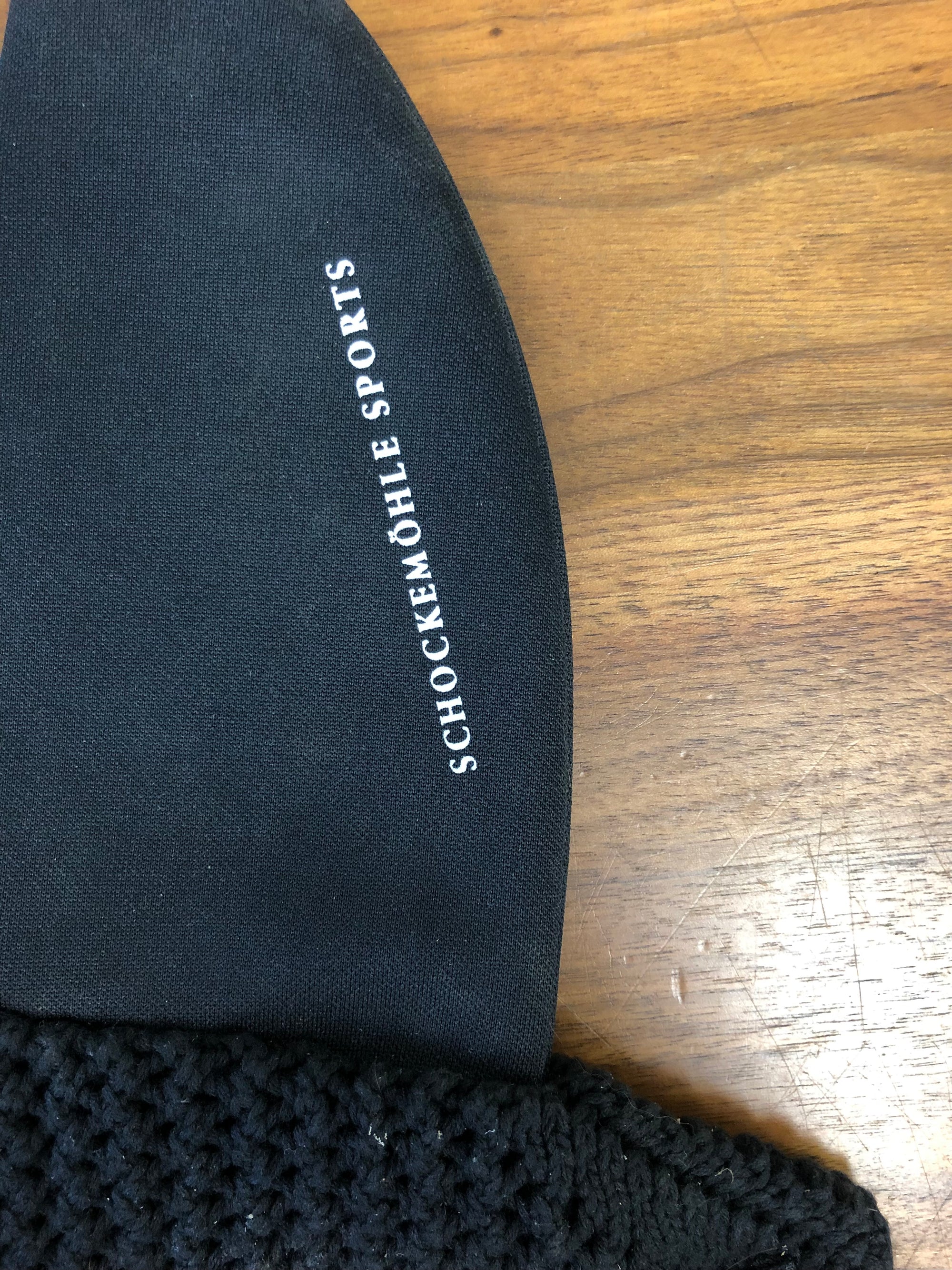 Fine Used Schockemohle Soundproof Fly Bonnet Full Black