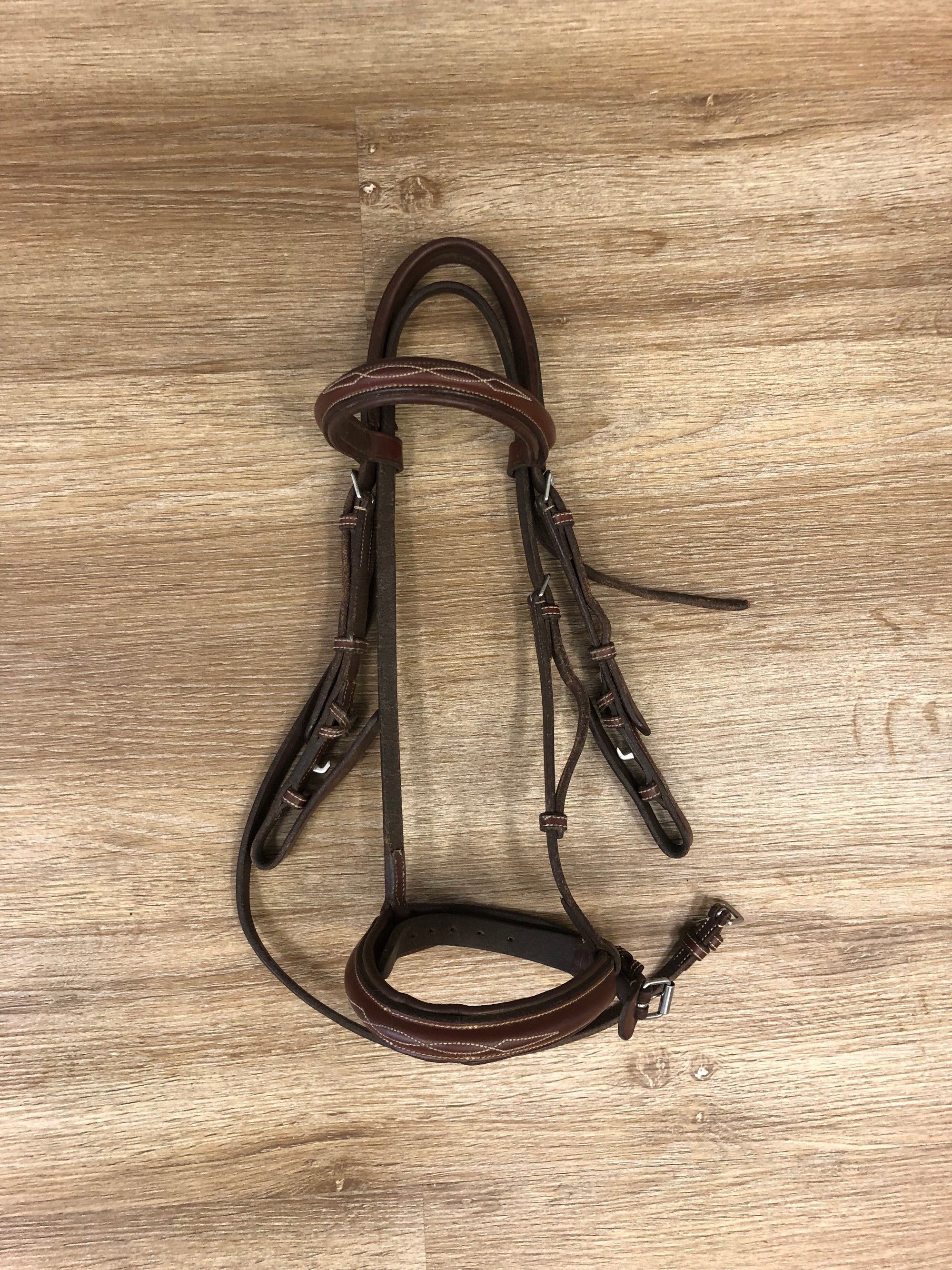 Pony Sized Brown Leather Bridle