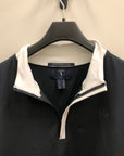 Horze Black Long Sleeve Show Shirt w/ Mesh Sleeves - 12