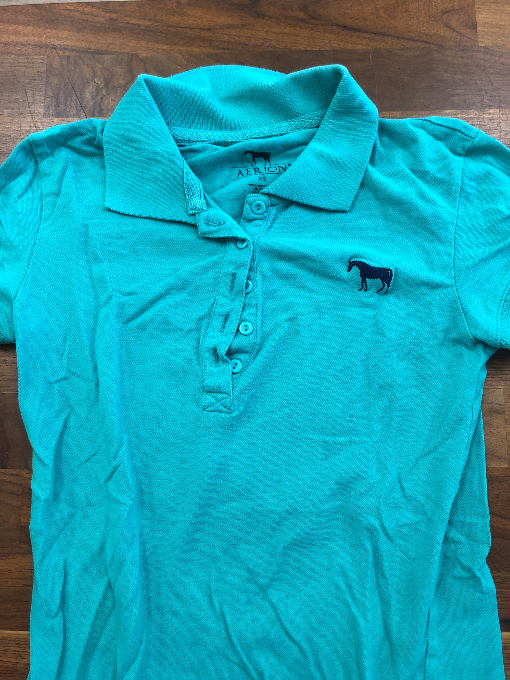Aerion Teal Polo - XS