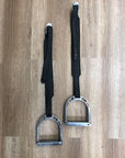 Fine Used Lemieux Vector Pro Stability Stirrup Leathers + Wide Tread Stirrups