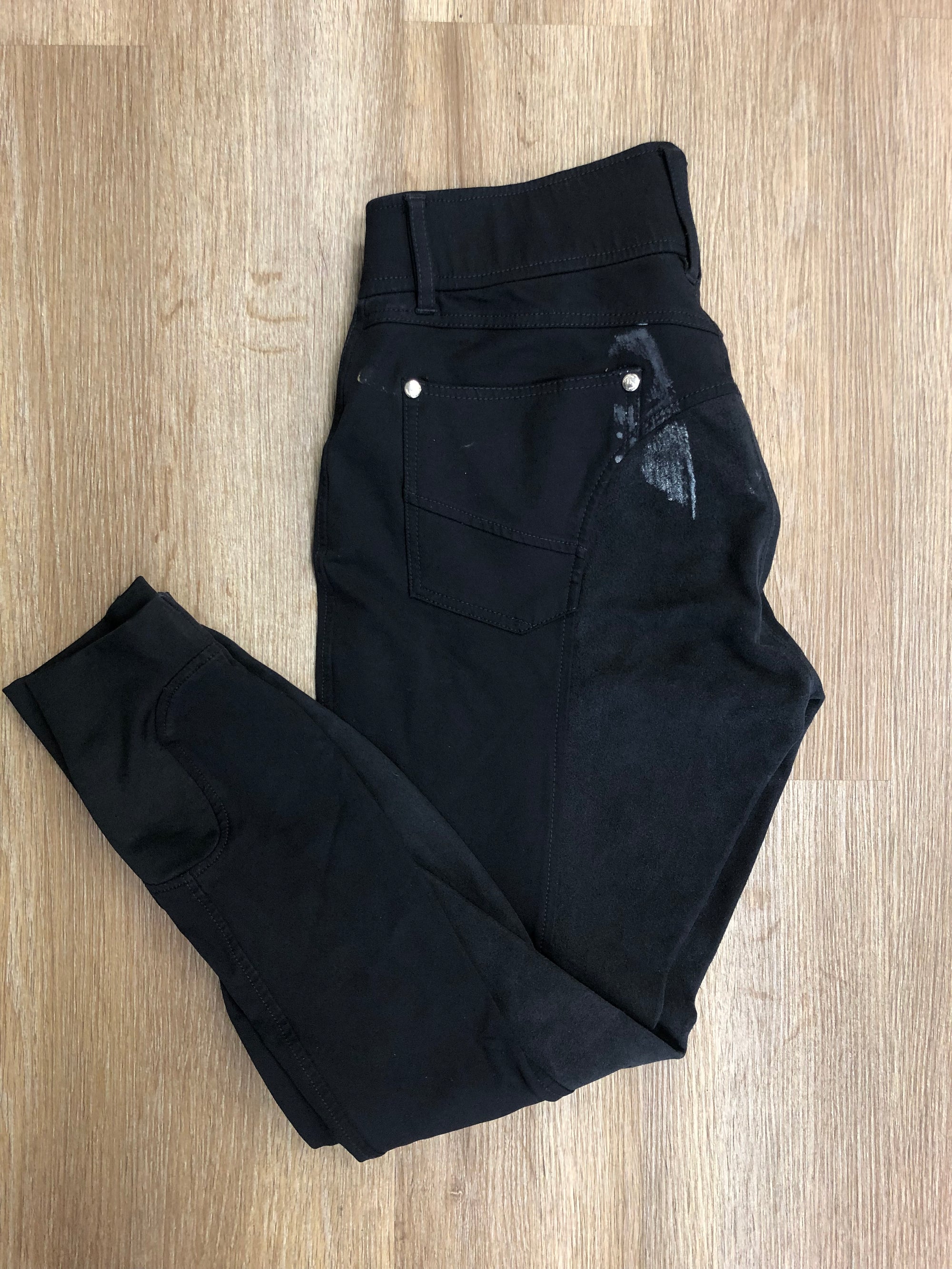 Fine Used Cavallino Marino Full Seat Breeches 30