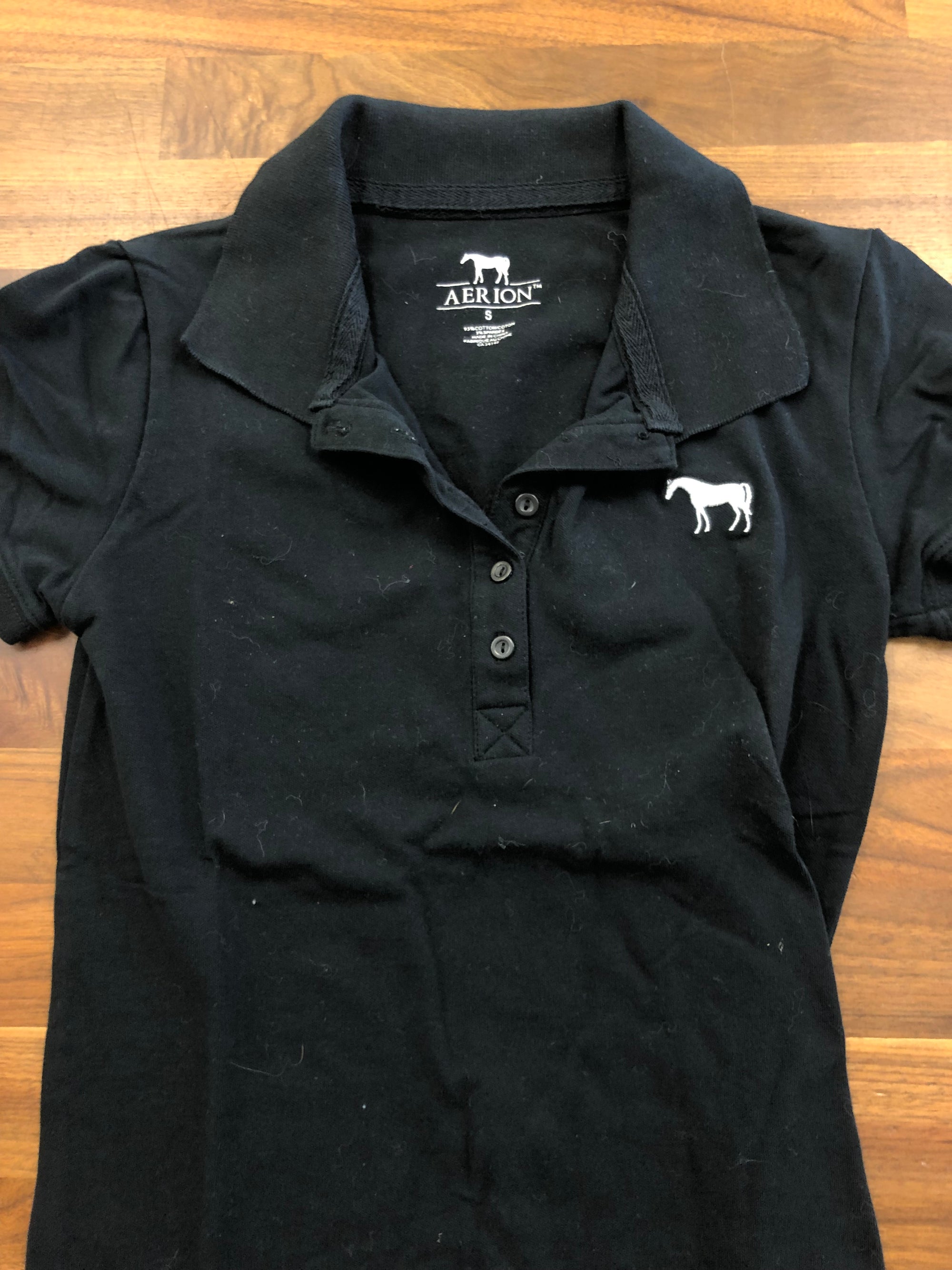 Aerion Black Polo - S