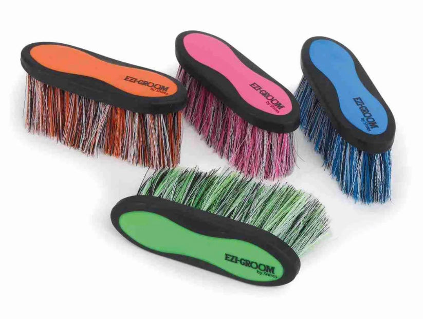 Shires EZI-Groom Long Bristle Dandy Brush - Horse & Hound Tack Shop 