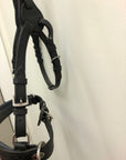 Barefoot Black Leather Cavasson