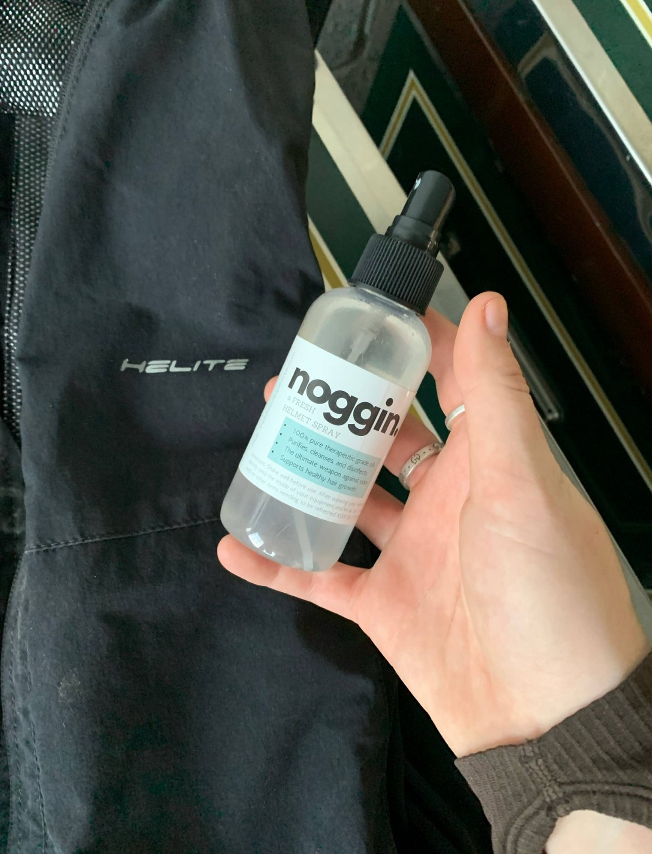 Noggin. A Fresh Helmet Spray &amp; More