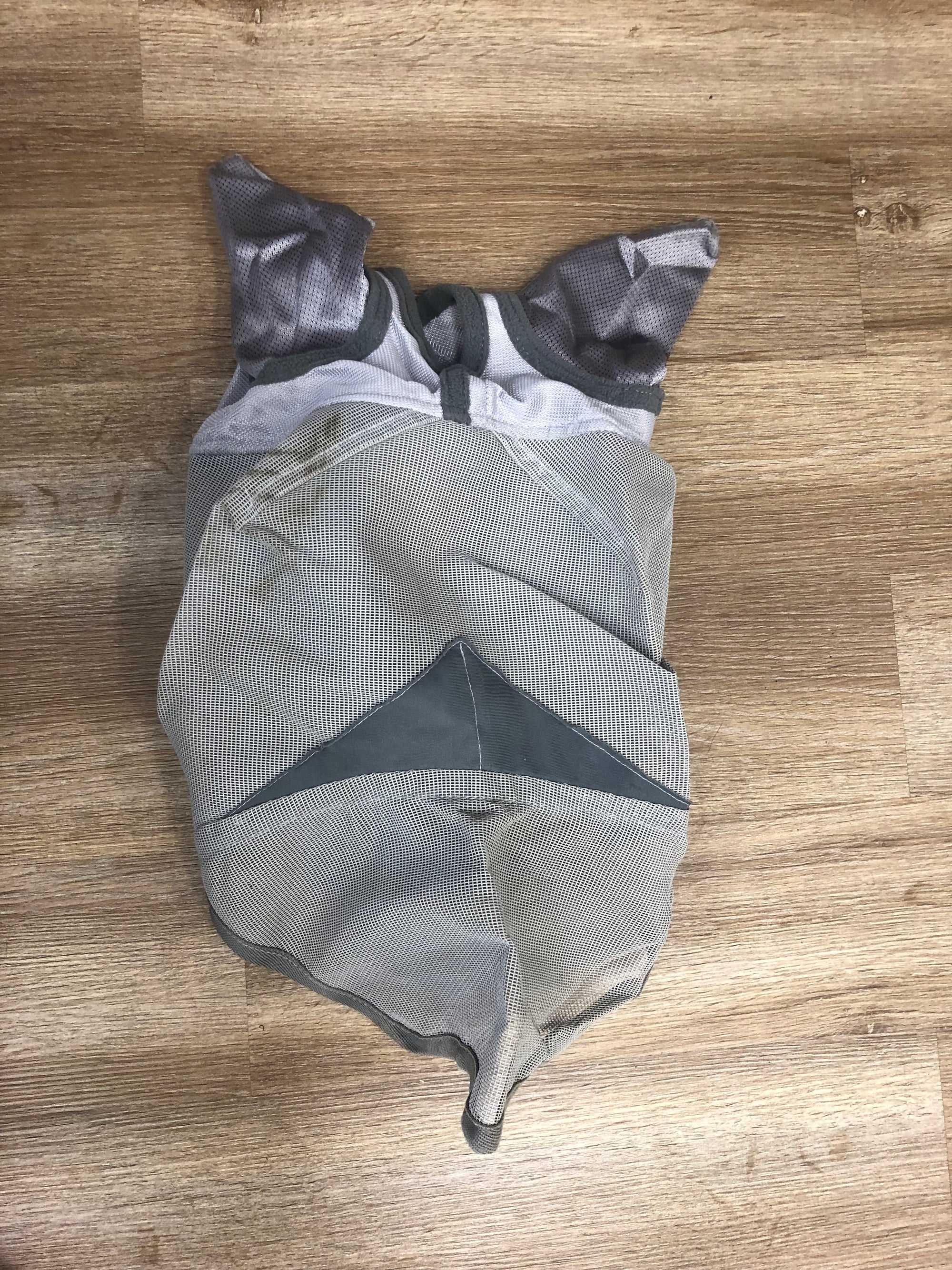 Grey Mesh Cashel Fly Mask w/ Ears &amp; Nose