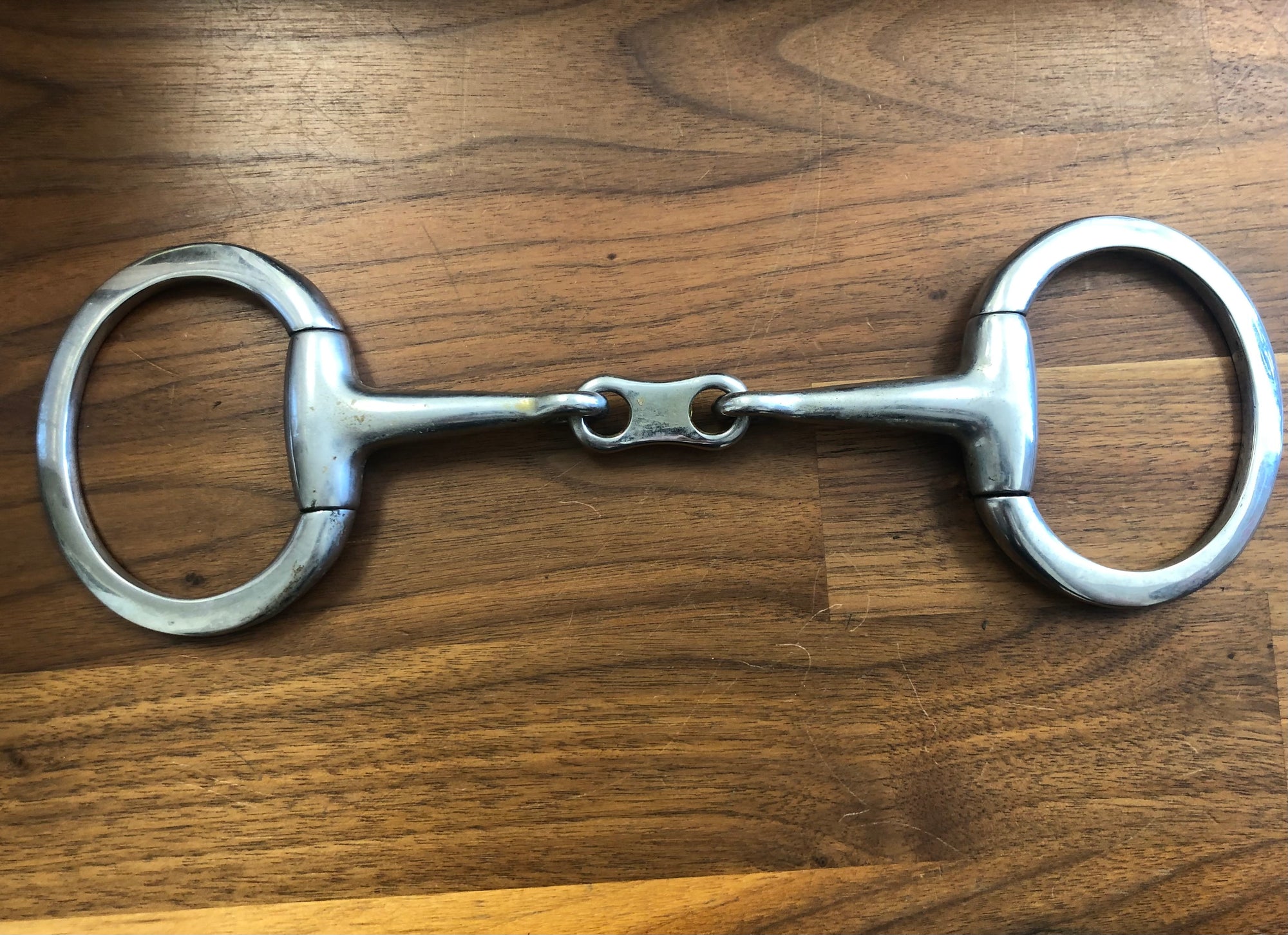 Eggbutt French Link Snaffle Bit - 5 1/4”