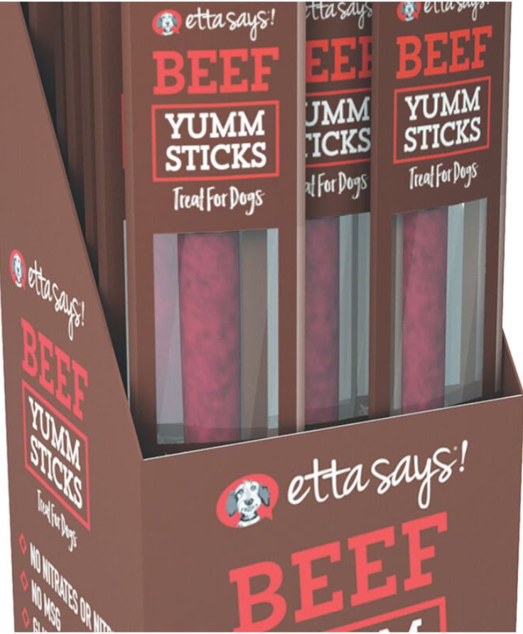 Etta Says! Beef Yum Sticks - Horse & Hound Tack Shop 