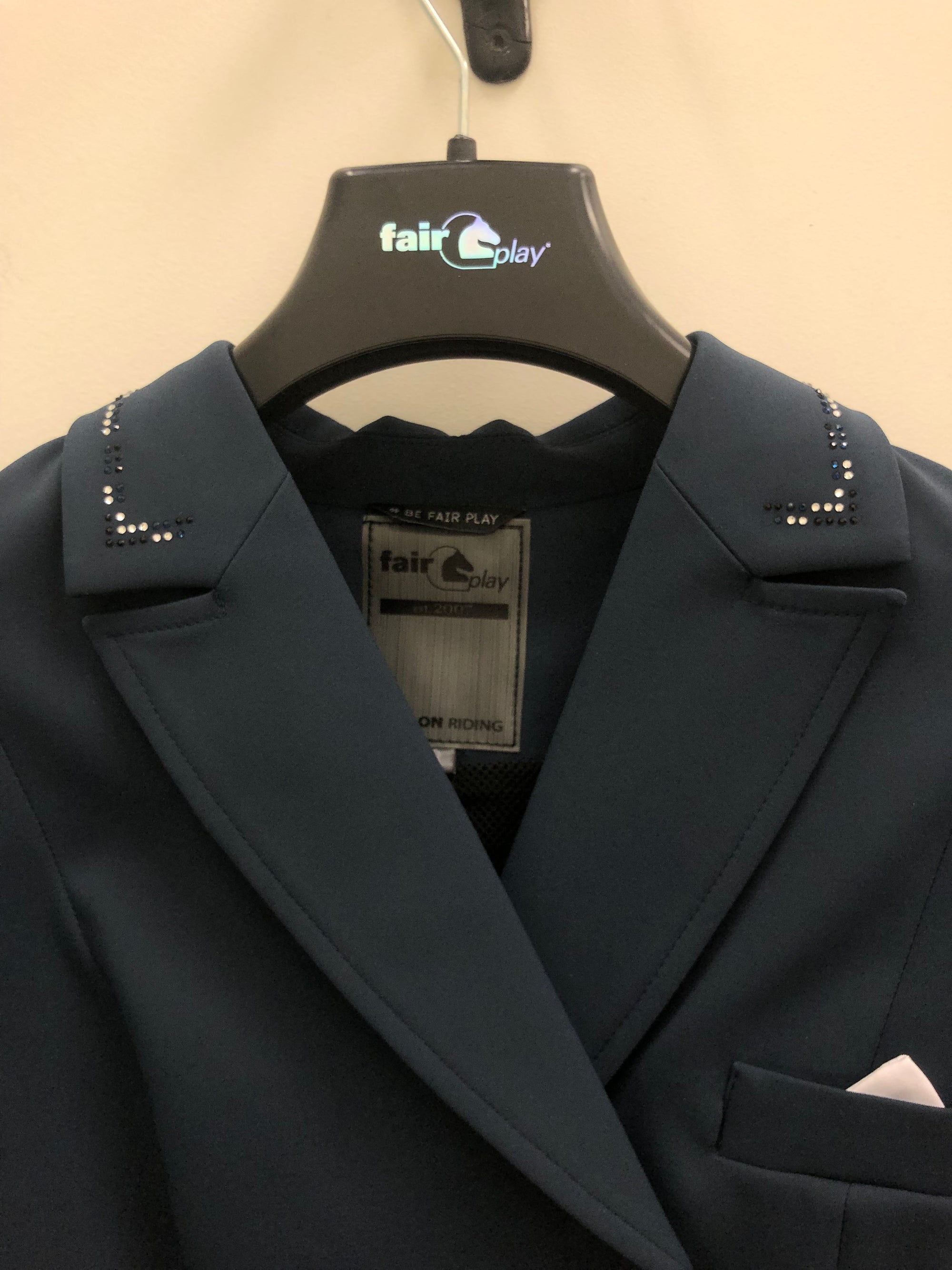 NWT Navy Fair Play Nadine Tailcoat - 38