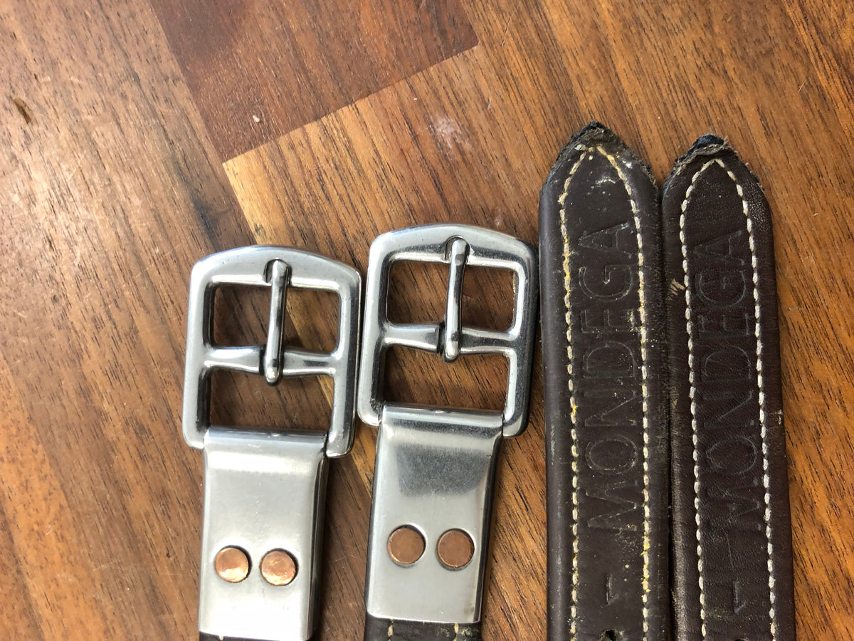 Mondega Stirrup Leathers - Brown/54”