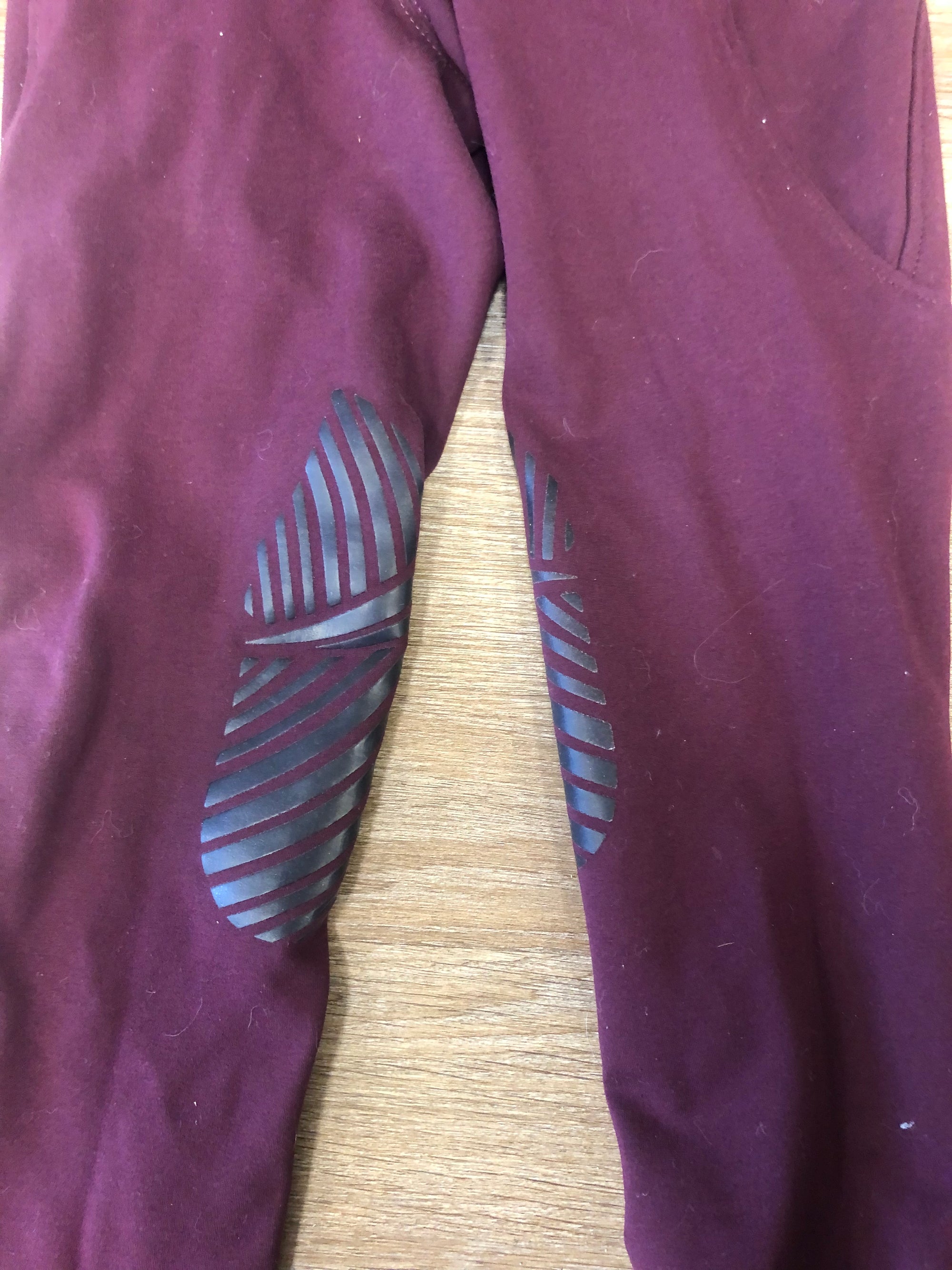 Kids Elation Red Label Burgundy KP Breech - size 12