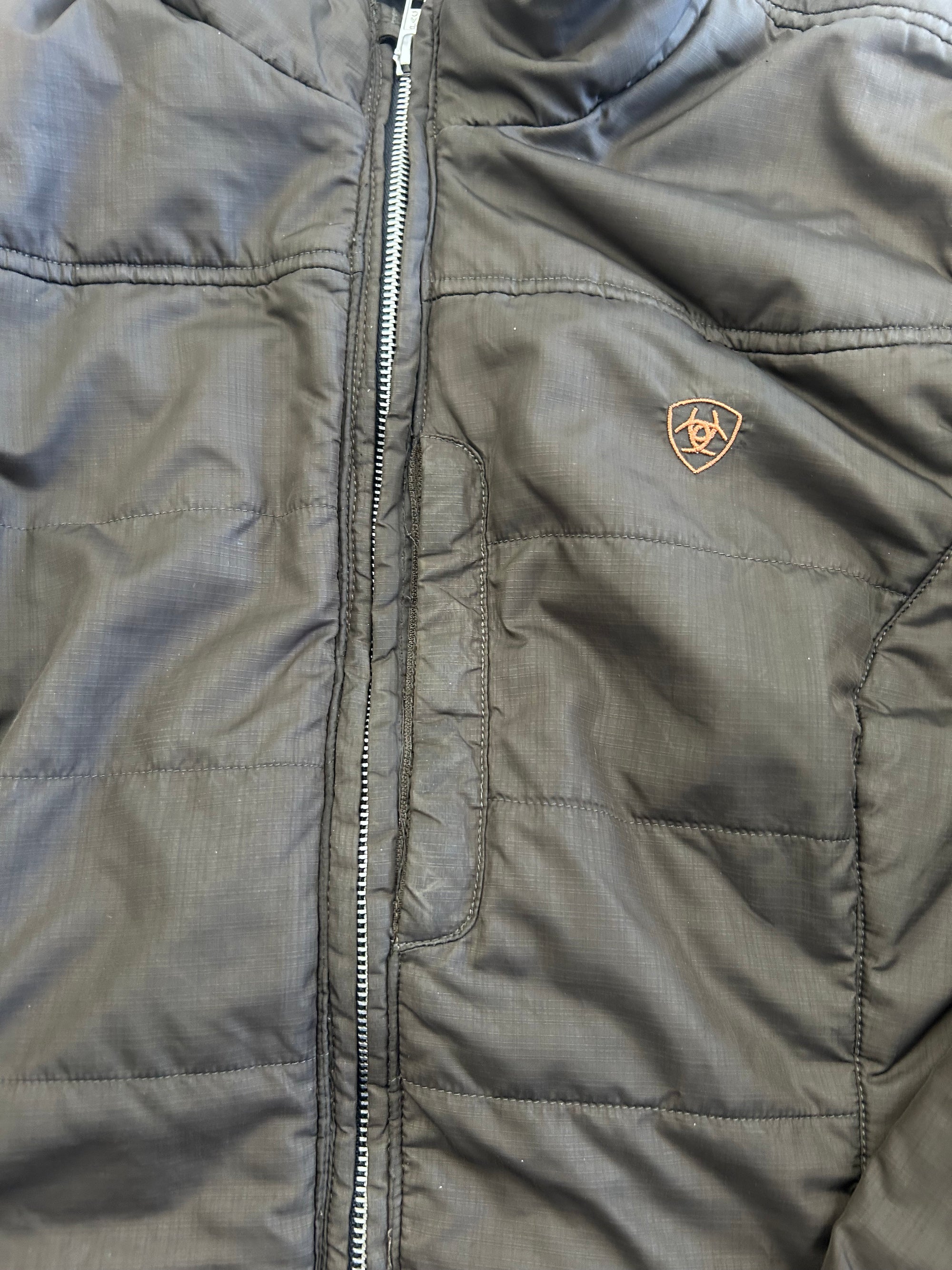 Brown Ariat Insulated Jacket - L
