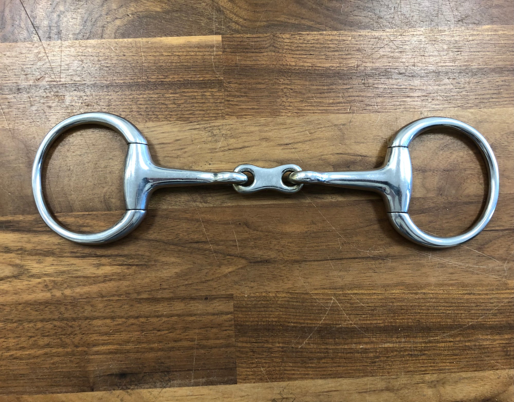 French Link Eggbutt Snaffle Bit - 5.5”