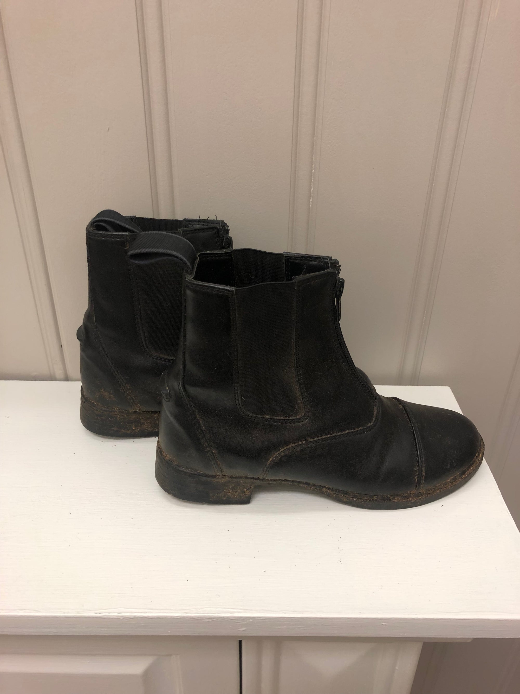 Kids Auken Zip Up Paddock Boot - 2
