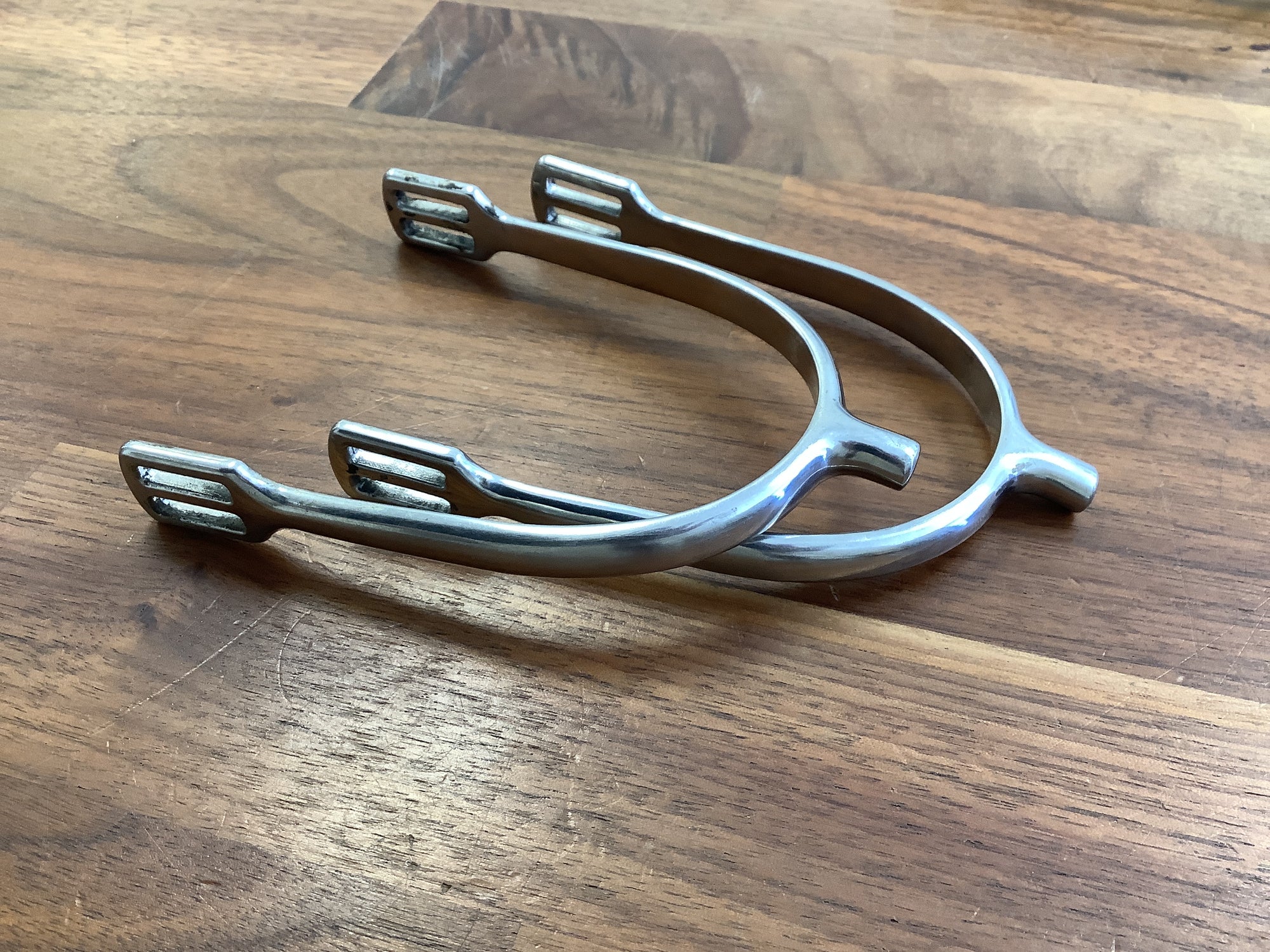 Fine Used Stainless Steel Spurs .5” - Horse & Hound Tack Shop 