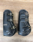EquiFit Black Open Front Boots - L - Horse & Hound Tack Shop 