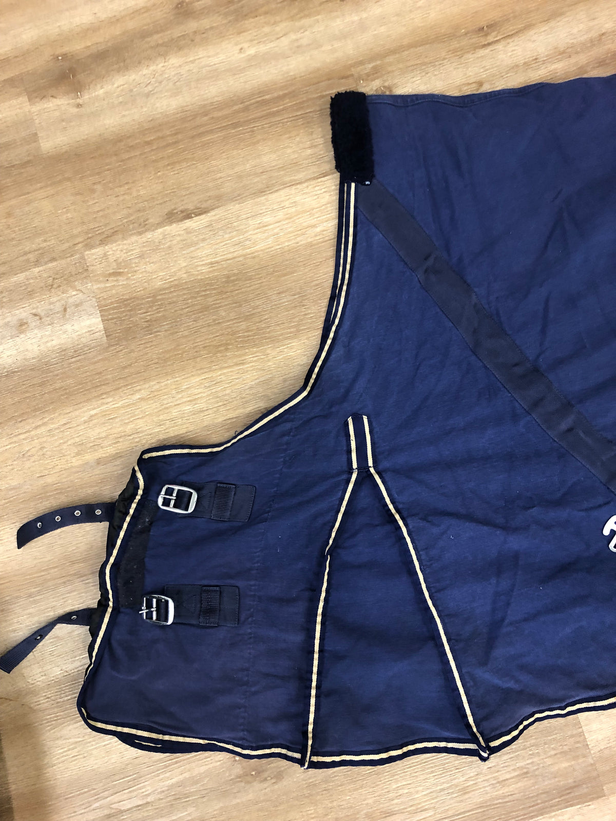 Navy Cotton Stable Sheet