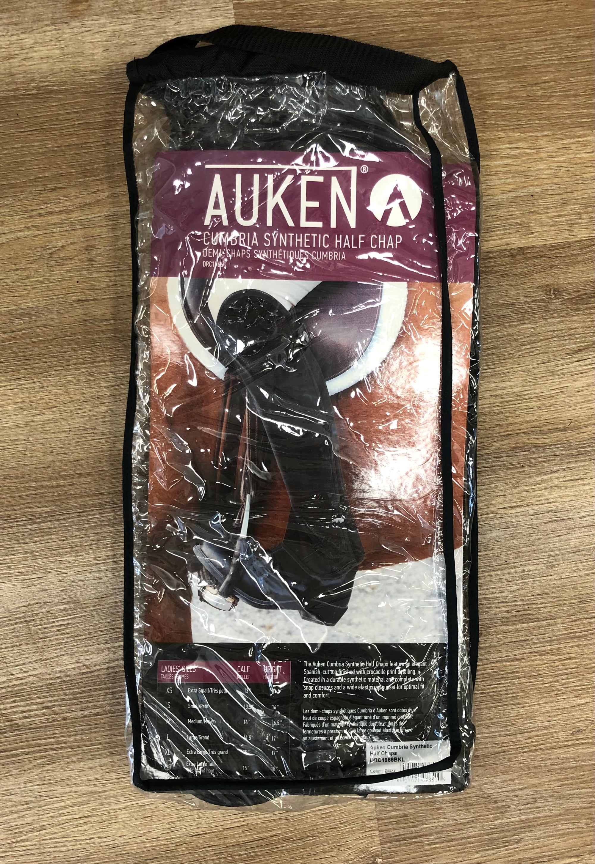 Auken Cumbria Synthetic Half Chaps - L