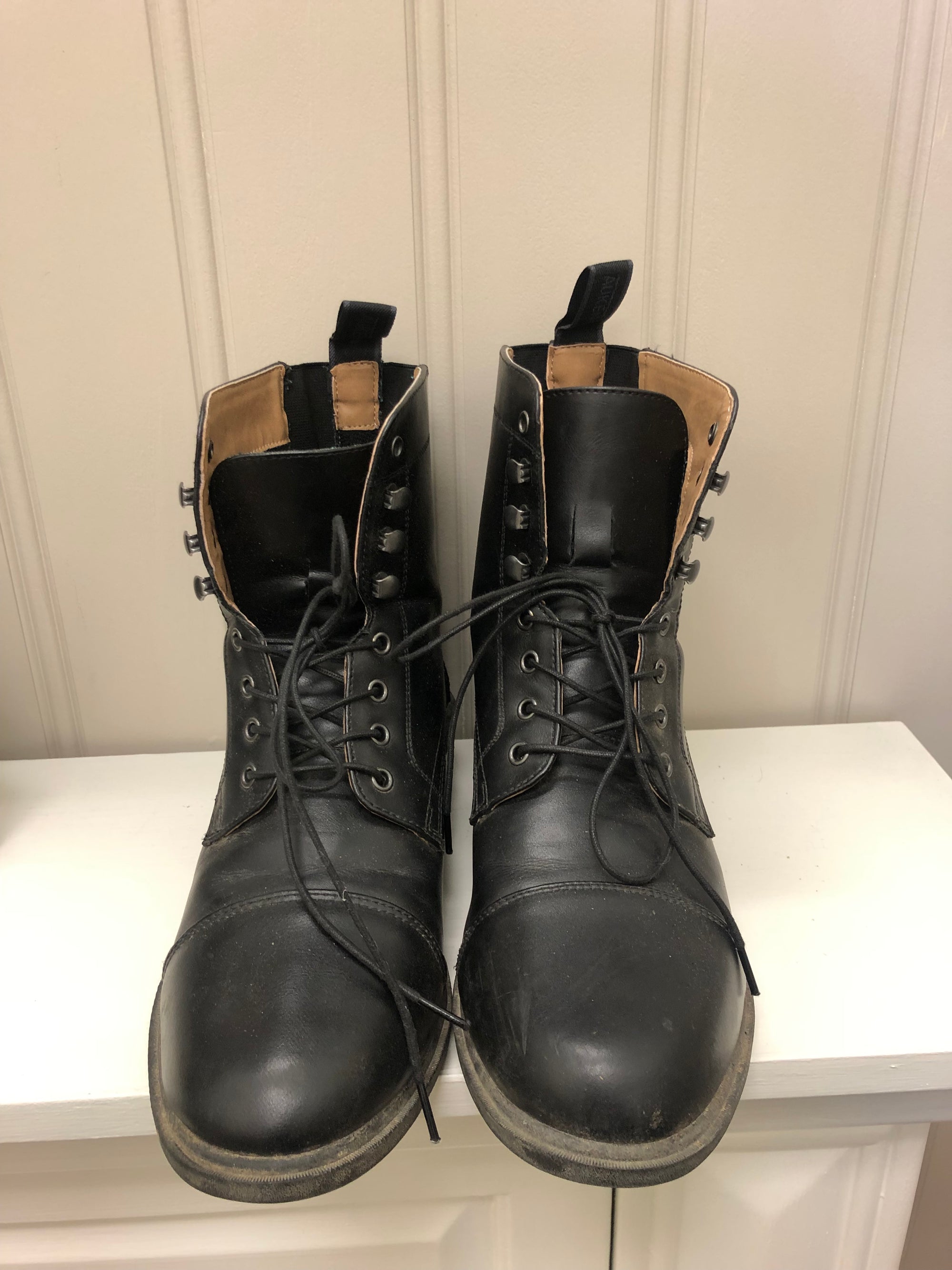 Auken Classic Paddock Lace Up Boots - 10