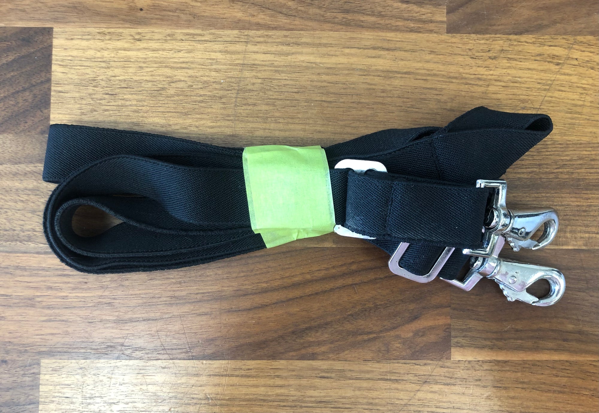 Elastic Black Leg Straps