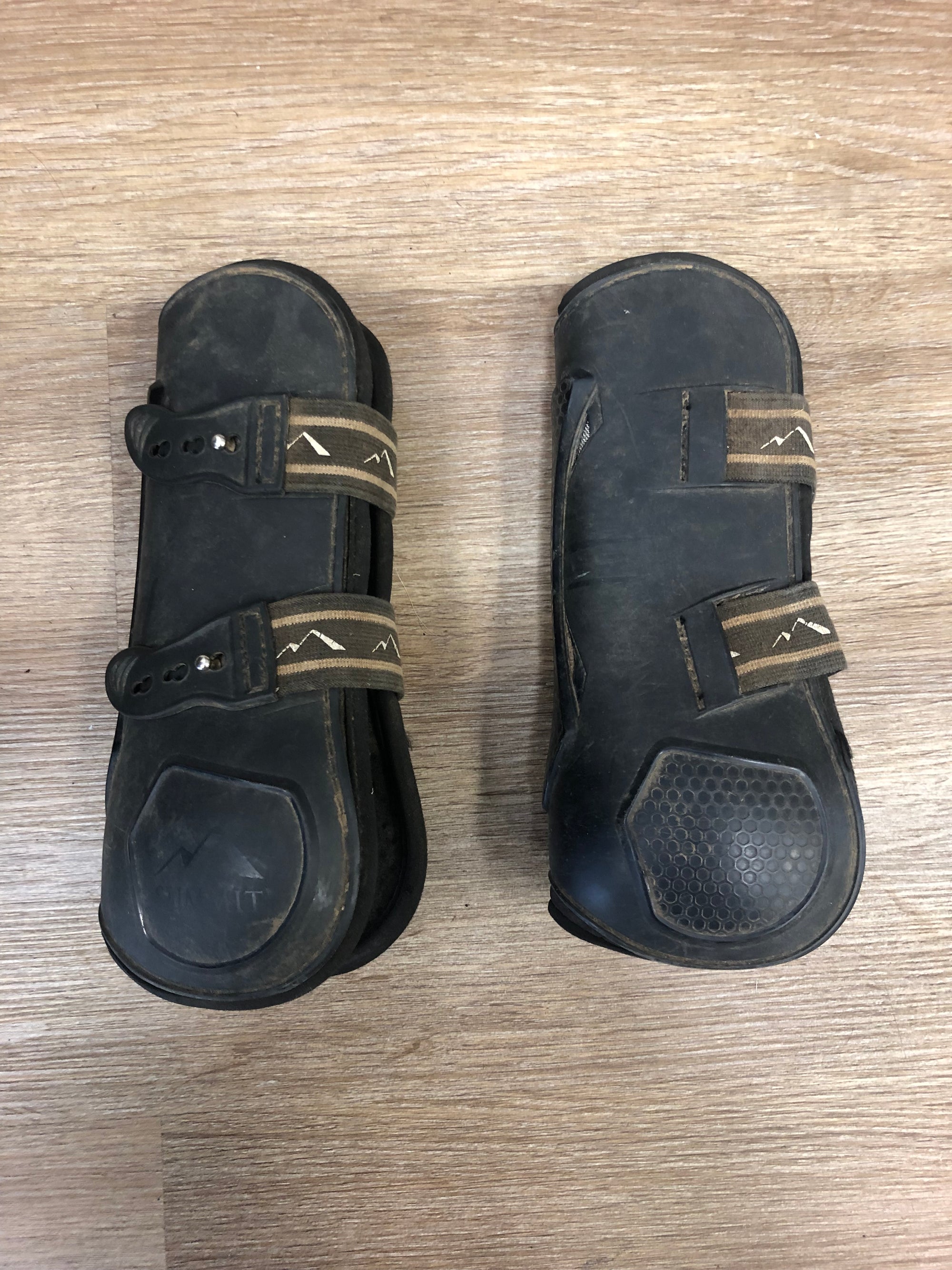 Black Summit Open Front Boots