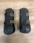 Black Summit Open Front Boots