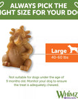 Whimzees Hedgehog Dental Dog Chew - Horse & Hound Tack Shop 