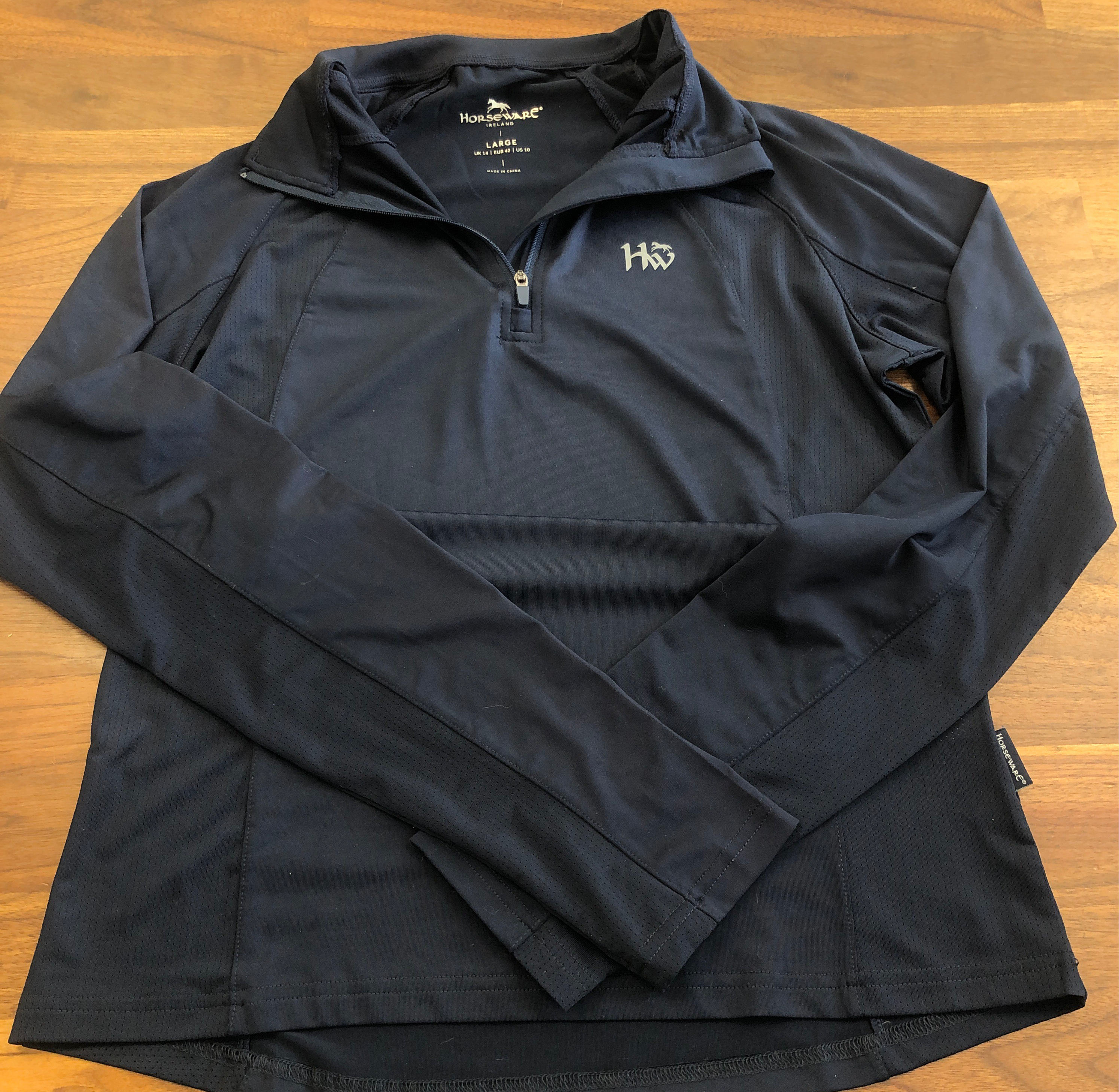 Fine Used Horseware Long Sleeve Technical Shirt