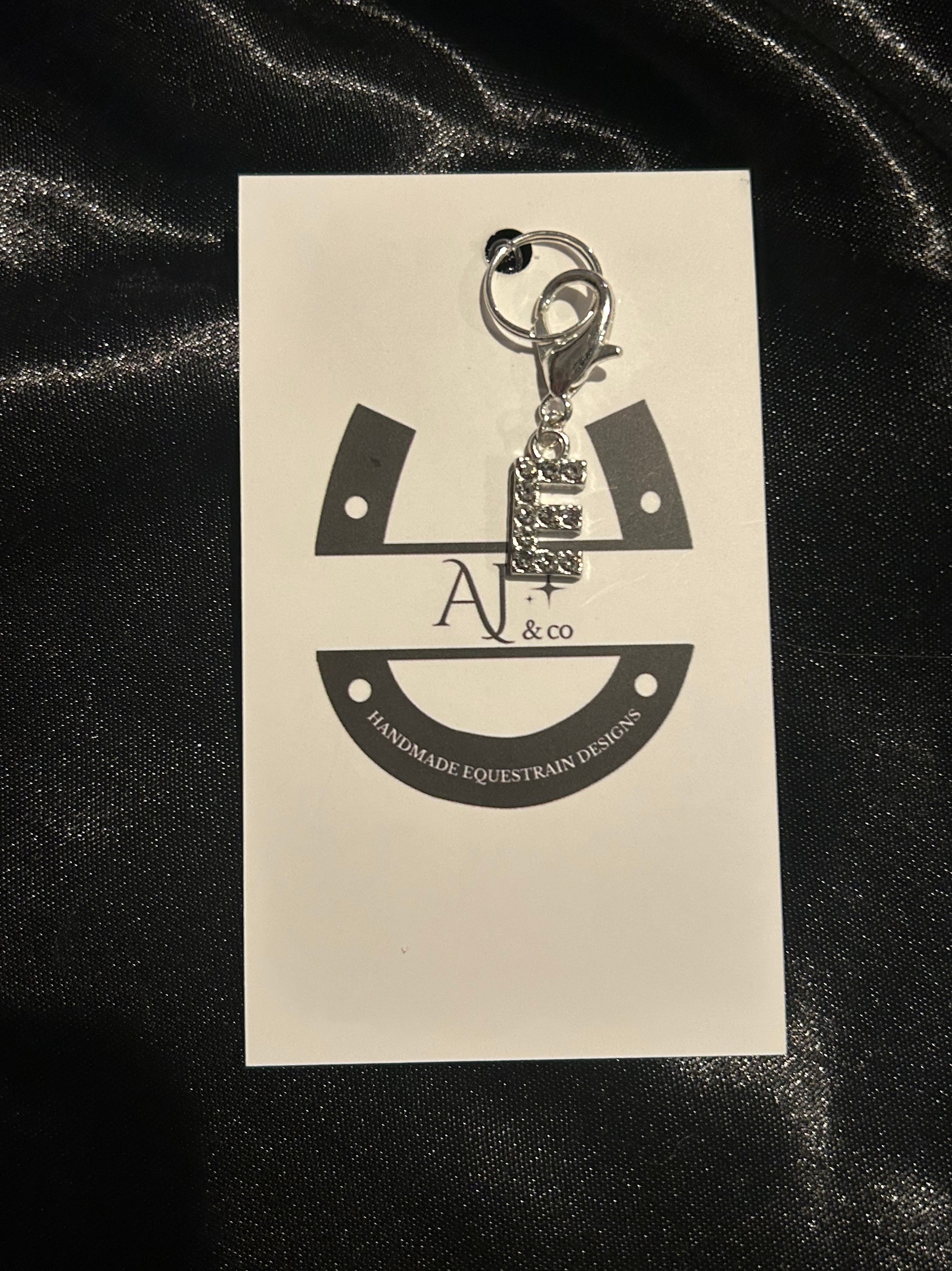 AJ &amp; co. Letter Bridle Charms