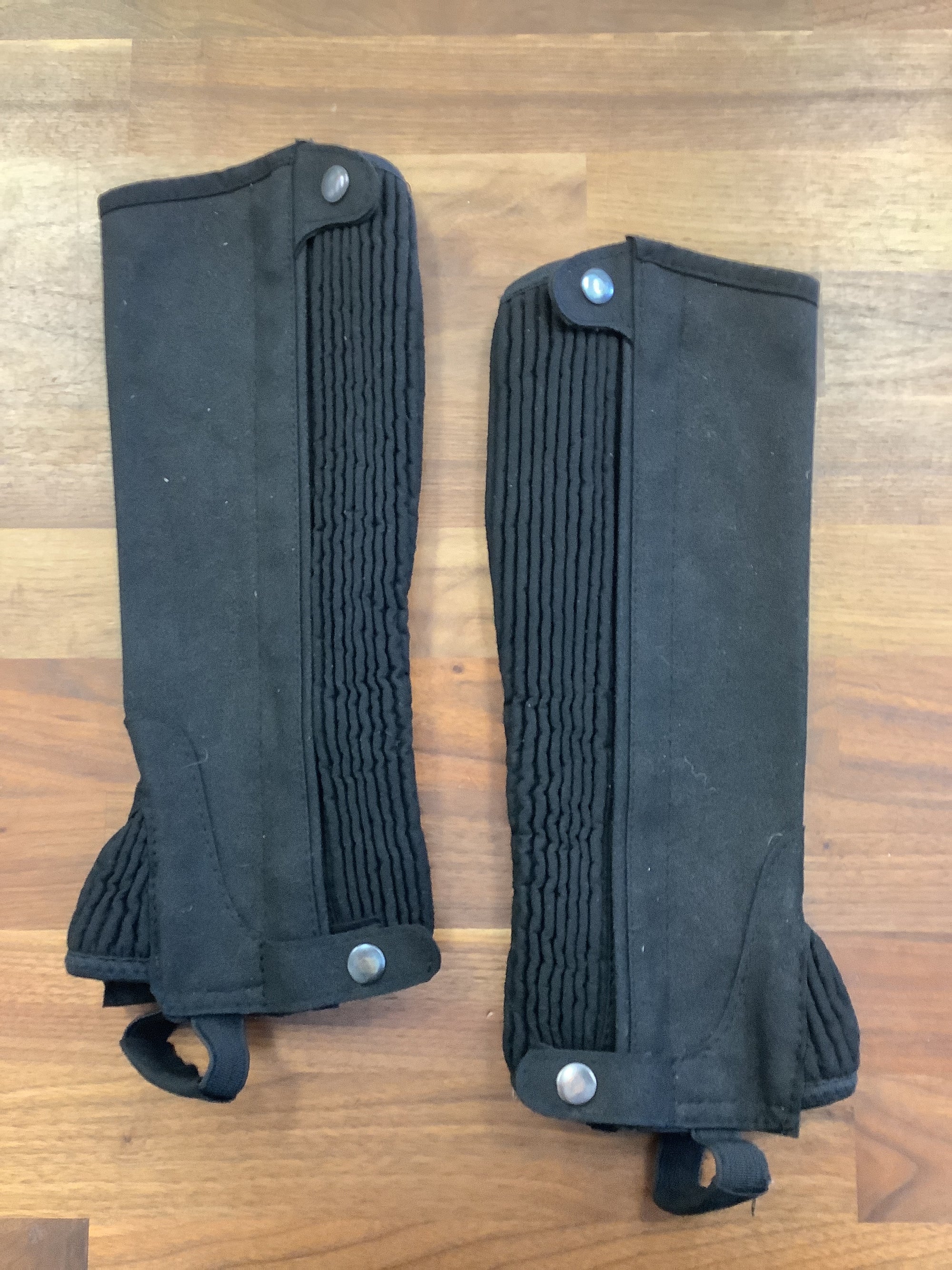 Fine Used Can-Pro Kids Suede Half Chaps, 14 - Horse & Hound Tack Shop 