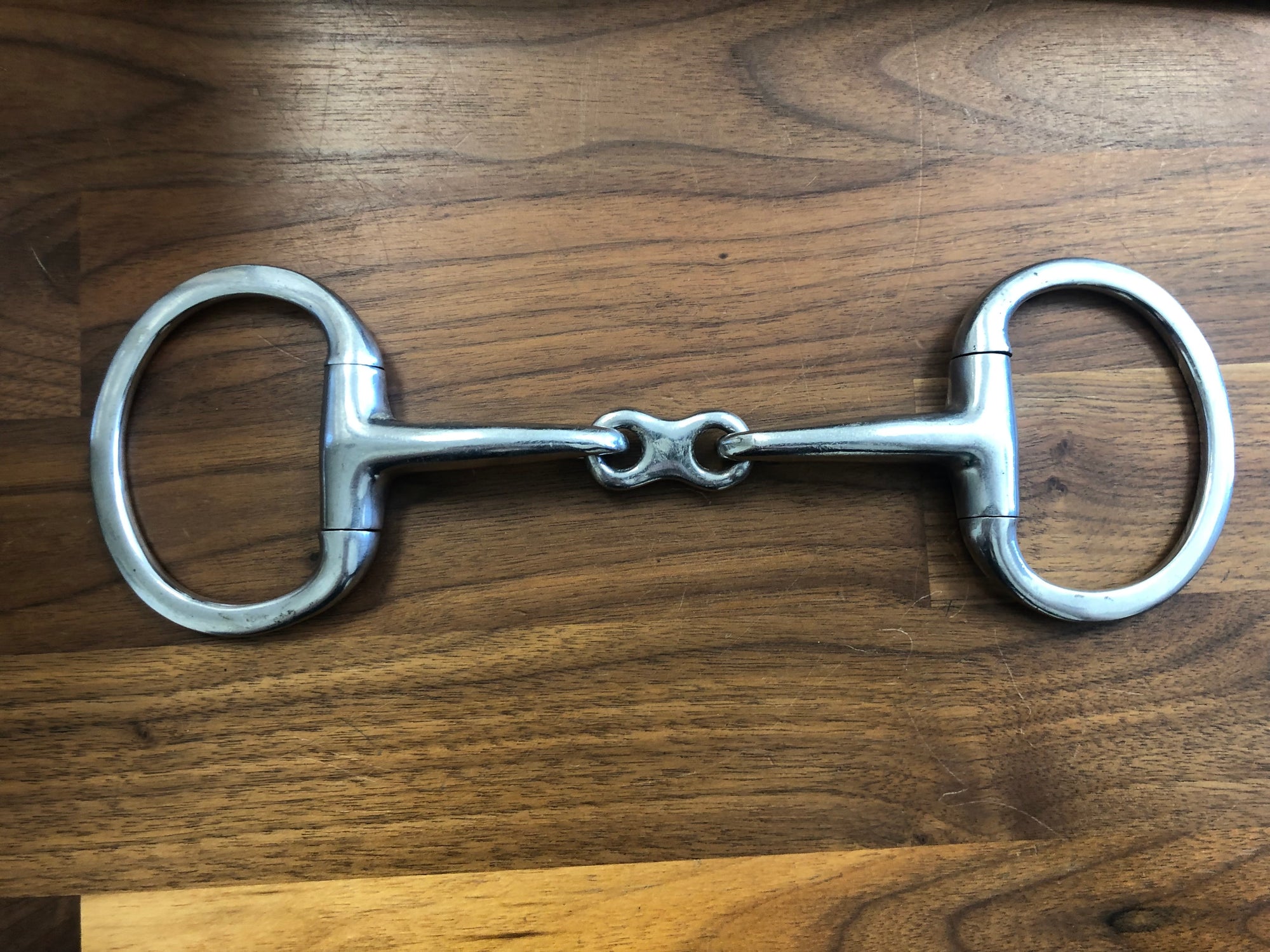 Eggbutt French Link Snaffle Bit - 5 1/4”