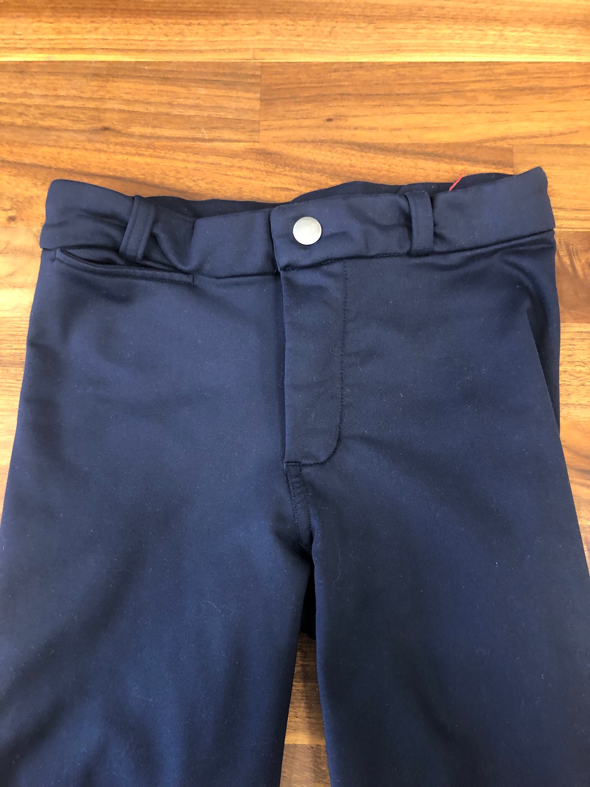 Fouganza Decathlon Accessy Warm Navy Breeches - Kids 10