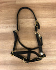 Fine Used Black Nylon Halter - X-Full