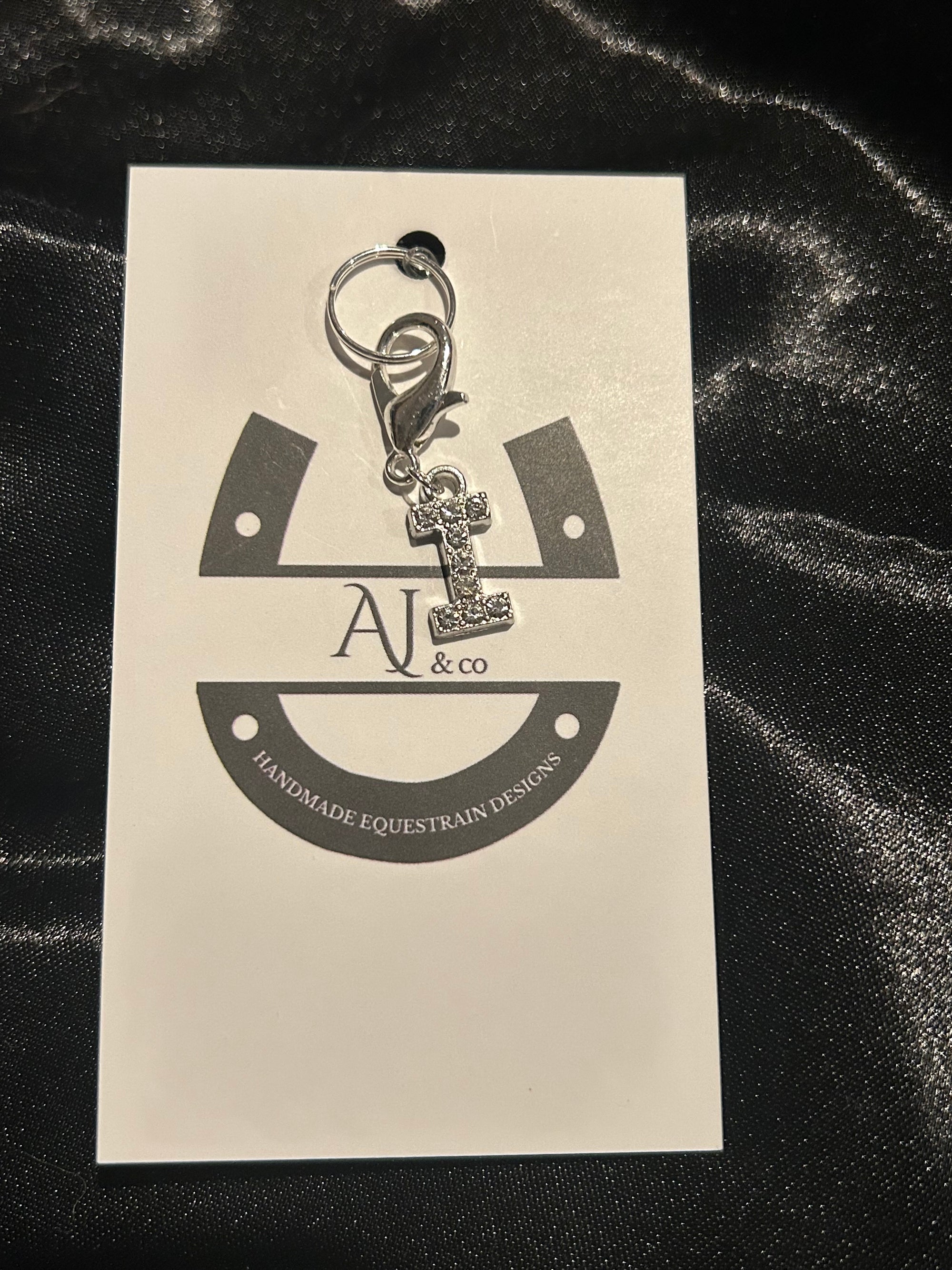 AJ &amp; co. Letter Bridle Charms