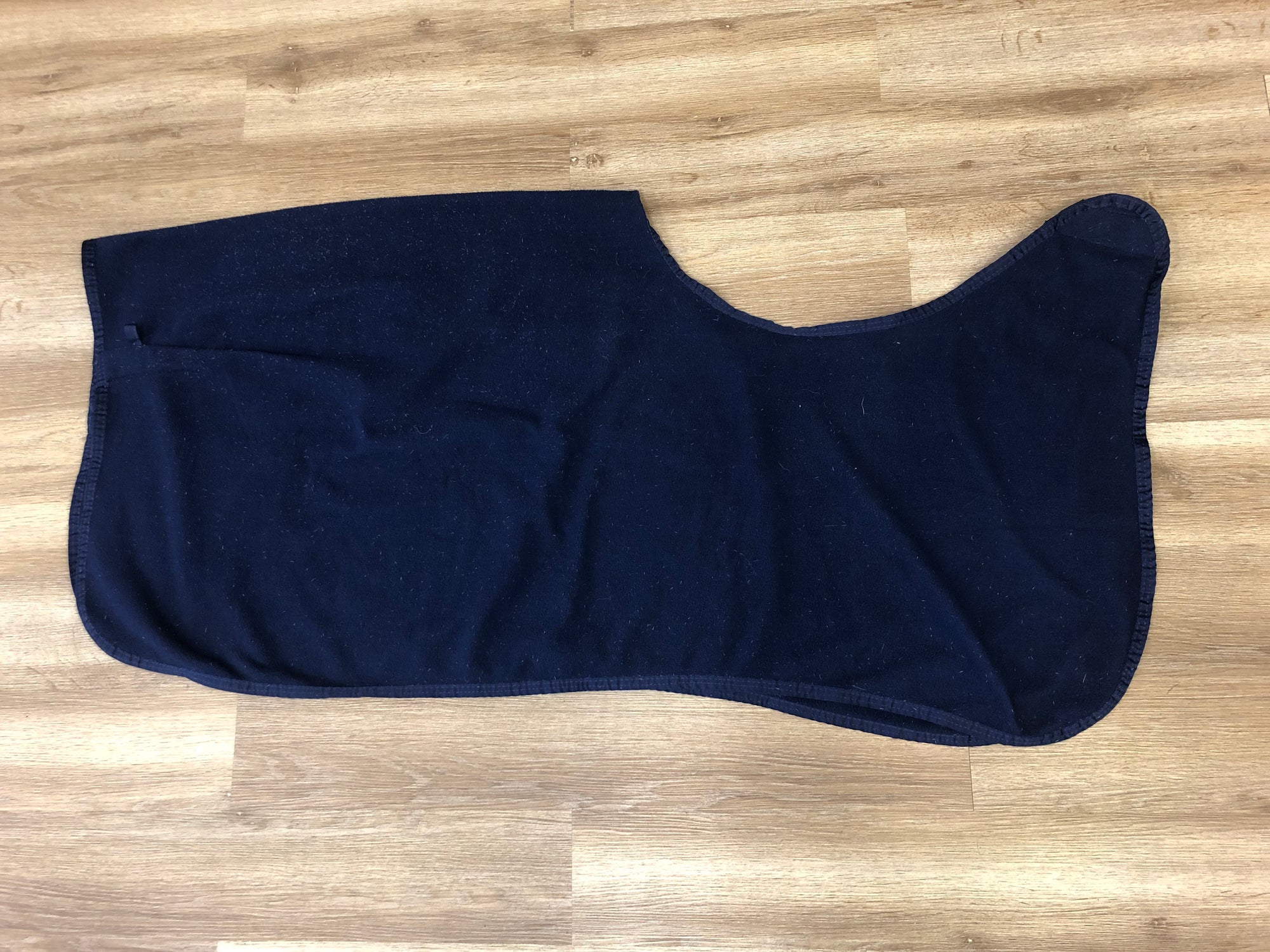 Navy Fleece Quarter Sheet