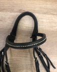Black Passier Bridle w/ Sparkly Browband