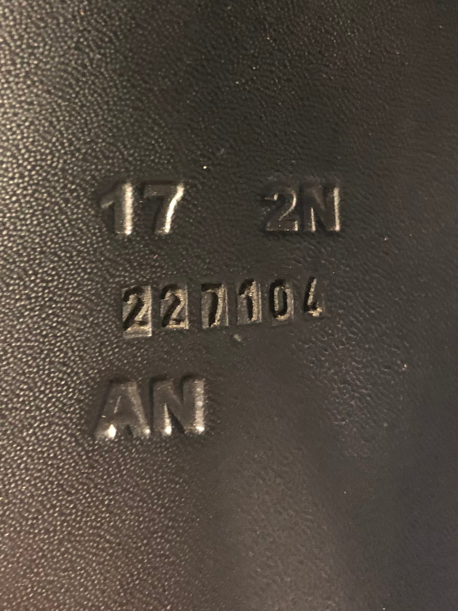 Fine Used 2022 Antares Altair 17” Dressage Saddle